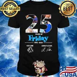 25 years of friday 1995 2020 signatures shirt