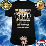 30 rock 14th anniversary thank you for the memories signatures shirt