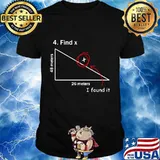 4 FIND X I FOUND IT 48 METERS 26 METERS SHIRT