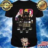 42 years of 1978 2020 duran signatures shirt