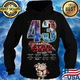 43 years of star wars 1977 2020 signatures s Hoodie