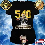 540 drew brees touchdowns nfl all time passing record football s Ladies tee