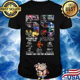 55 years of 1965 2020 scorpions thank you for the memories signatures shirt