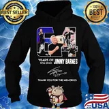 64 years of 1956 2020 jimmy barnes thank you for the memories signatures s Hoodie