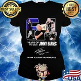 64 years of 1956 2020 jimmy barnes thank you for the memories signatures s Ladies tee