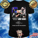 64 years of 1956 2020 jimmy barnes thank you for the memories signatures shirt