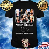 68 annees de 1952 2020 renaud merci pour les souvenirs signature shirt