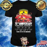 70th anniversary 1950 monaco grand prix 2020 british grand prix thank you for the memories signatures shirt