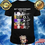 80th anniversary 1940 2020 signatures shirt
