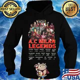 A.c milan legends soccer players signatures s Hoodie