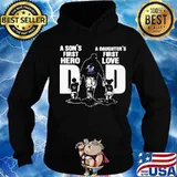 A son's first hero a daughter's first love dad storm happy father's day s Hoodie
