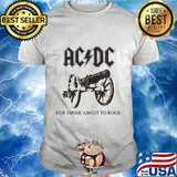 Acdc for those about to rock shirt