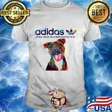 Adidas all day i dream about staffordshire bull terrier shirt