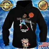 Airplane mode playing basketball s Hoodie