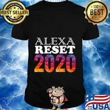 Alexa Reset 2020 - Funny Bad Joke Design Gift T-Shirt