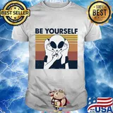 Alice be yourself vintage retro shirt