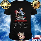 Alice in wonderland 10th anniversary 2010 2020 signatures shirt