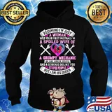 Assuming i'm just a woman was your first mistake i'm a spoiled wife of a grumpy mechanic he has anger issues hearts s Hoodie