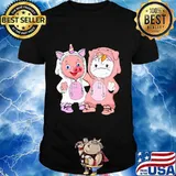Baby Pig and Baby Unicorn best friends shirt