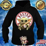 Baby yoda hug boston red sox baseball s Hoodie