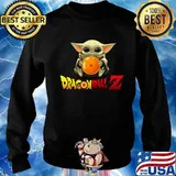 Baby yoda hug dragon ball 7 s Sweater