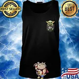 Baby yoda in the bag kansas city chiefs s Tank top