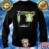 Baby yoda mask herbalife nutrition addict s Sweater