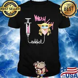 Baby yoda mask mary kay addict shirt