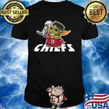 Baby yoda super bowl liv kansas city chiefs shirt