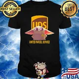 Baby yoda ups united parcel service shirt