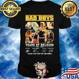 Bad boys 25 years of release 1995 2020 thank you for the memories signatures shirt