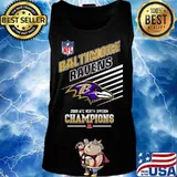 Baltimore ravens football 2019 afc north division champions s Tank top