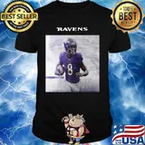 Baltimore ravens football lamar jackson #8 shirt