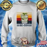 Be-Gin Whiskey Vintage Retro Shirt Sweater