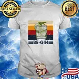 Be-Gin Whiskey Vintage Retro Shirt