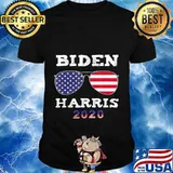 Biden harris 2020 american flag glass shirt