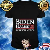 Biden Harris 2020 Truth Hope Decency T-Shirt