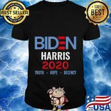 Biden Harris 2020 Truth Hope Decency T-Shirt