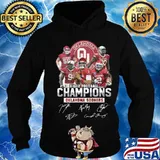 Big 12 football champions oklahoma ma sooners signatures s Hoodie