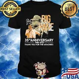 Big kane 35th anniversary 1986 2020 thank you for the memories signatures shirt