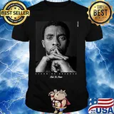 Black panther chadwick Boseman rest in peace 1977 2020 shirt