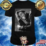 Black panther chadwick Boseman smiling picture shirt