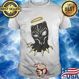 Black panther chadwick rip angel shirt