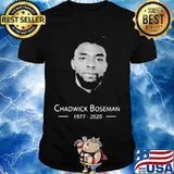 Black panther rip chadwick Boseman actor 1977 2020 shirt