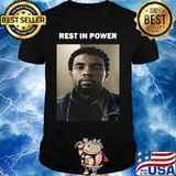 Black panther rip chadwick Boseman rest in power shirt