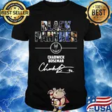 Black panther rip chadwick Boseman signature shirt