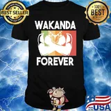 Black panther rip chadwick Boseman wakanda forever vintage retro shirt