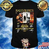 Black veil brides band members signatures shirt