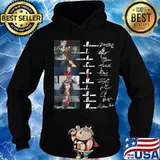 Black widow movie characters signatures s Hoodie