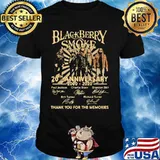 Blackberry smoke 20th anniversary 2000 2020 thank you for the memories signatures shirt
